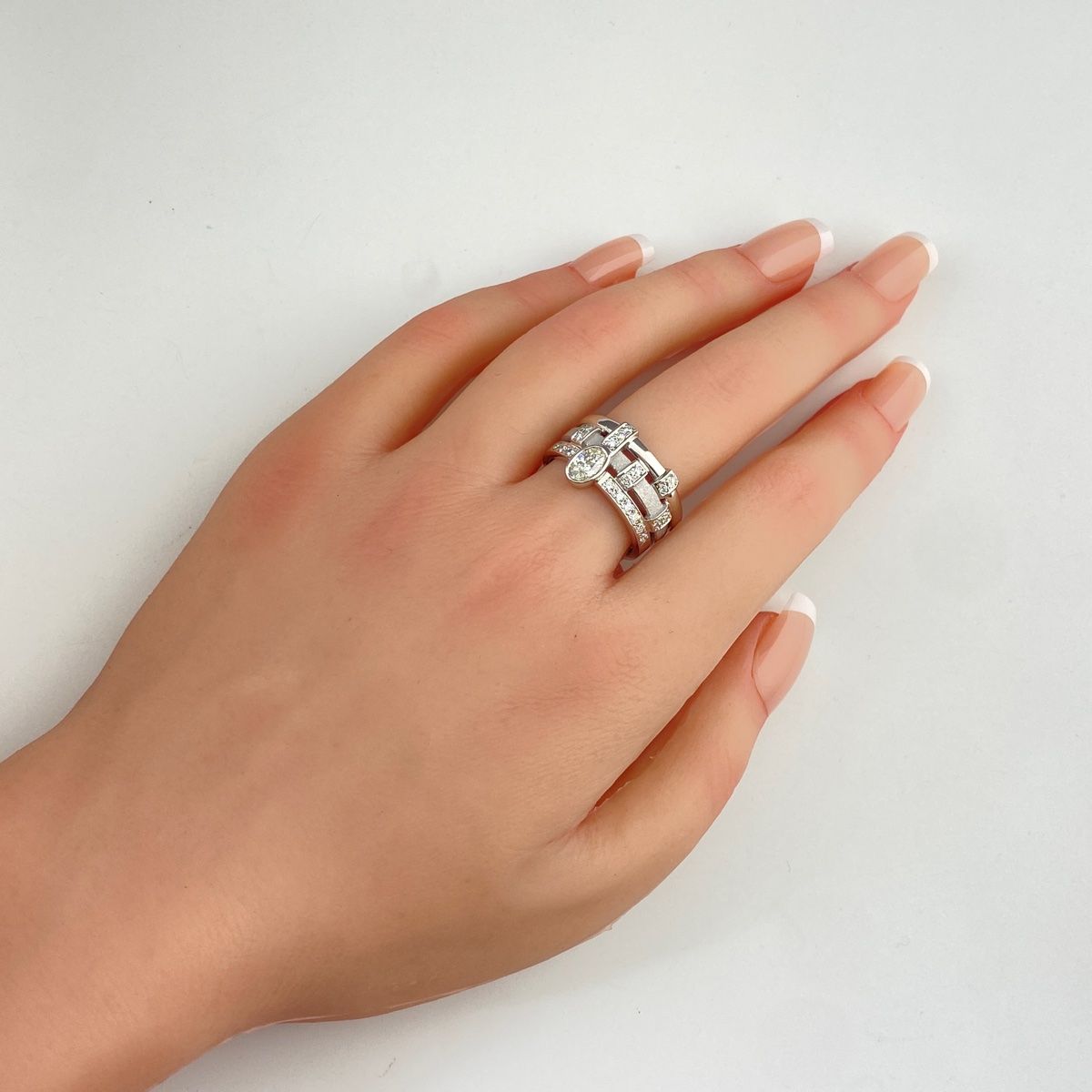 田村俊一 SHUN TAMURA ダイヤモンド デザインリング プラチナ 指輪 メレダイヤ リング 18号 Pt900 ダイヤモンド メンズ WWW_SHINETEETH_COM