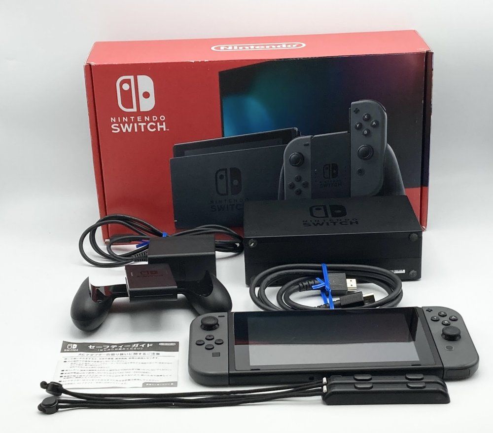 中古】【任天堂純正品】Joy-Con (L) / (R) グレー 中古】(非常に良い