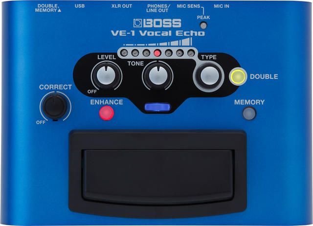 BOSS VE-1 ボーカルエフェクター 楽器・機材 BOSS Vocal Echo VE-1 ボーカル・エコー・エフェクター〈ボス〉