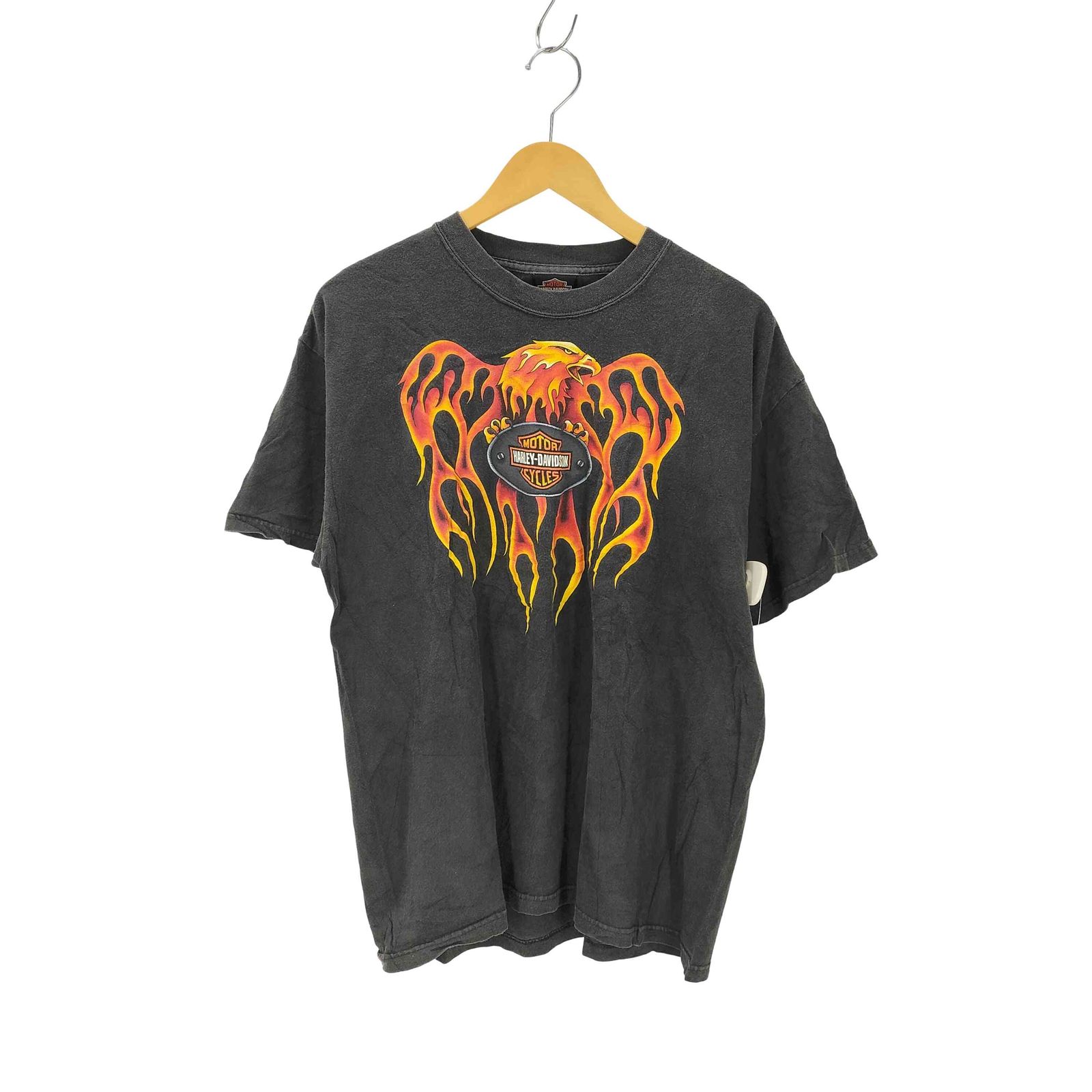 【激渋】USA製 ハーレーダビッドソン HARLEY tシャツ スミクロ XL Harley Davidson - 古着 ハーレーダビッドソン Harley-Davidson