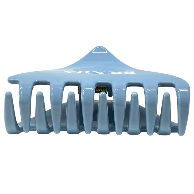 PRADA プレックス ヘアクリップ ライトブルー 最新作，お得