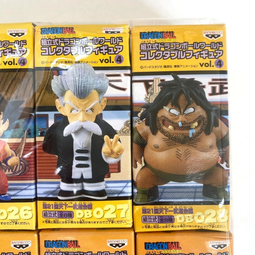 03w20365【全8種コンプ】組立式ドラゴンボール ワールドコレクタブル
