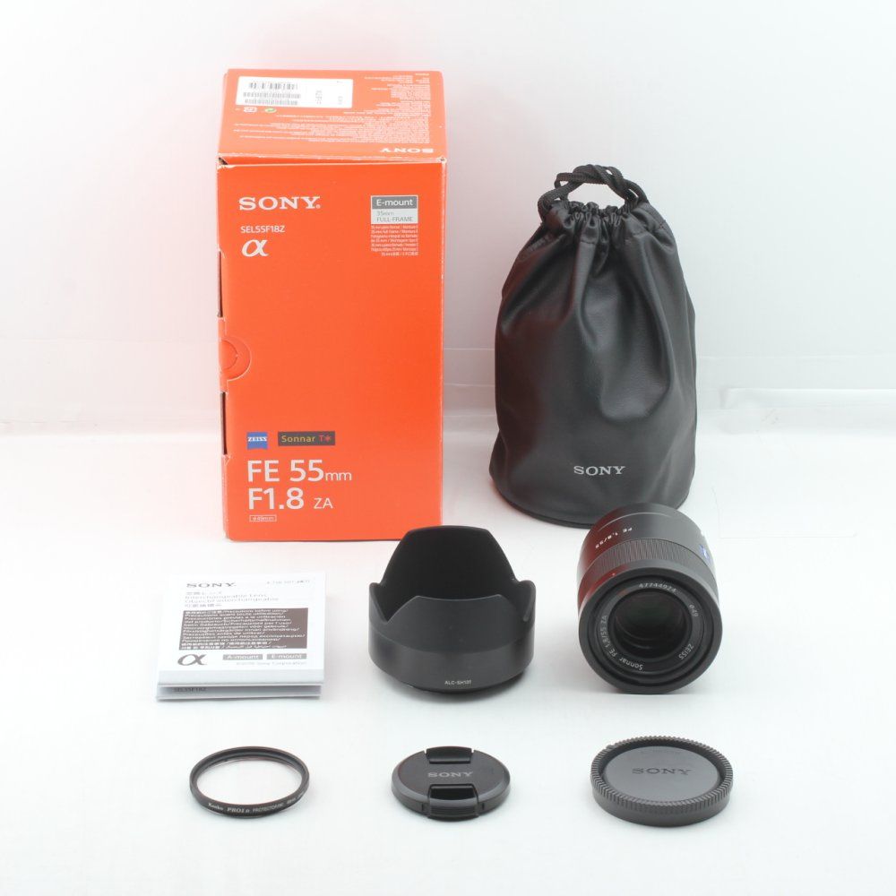 ソニー SONY 単焦点レンズ Sonnar T* FE 55mm F1.8 ZA Eマウント35mmフルサイズ対応 SEL55F18Z