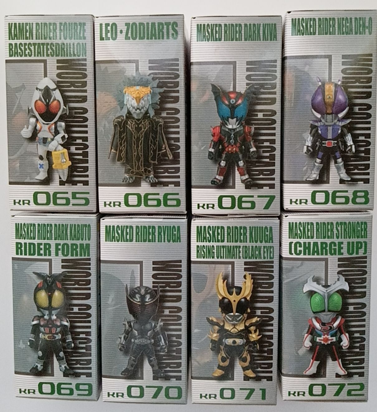 新品未開封　仮面ライダーシリーズ ワールドコレクタブルフィギュアvol.9 全8種