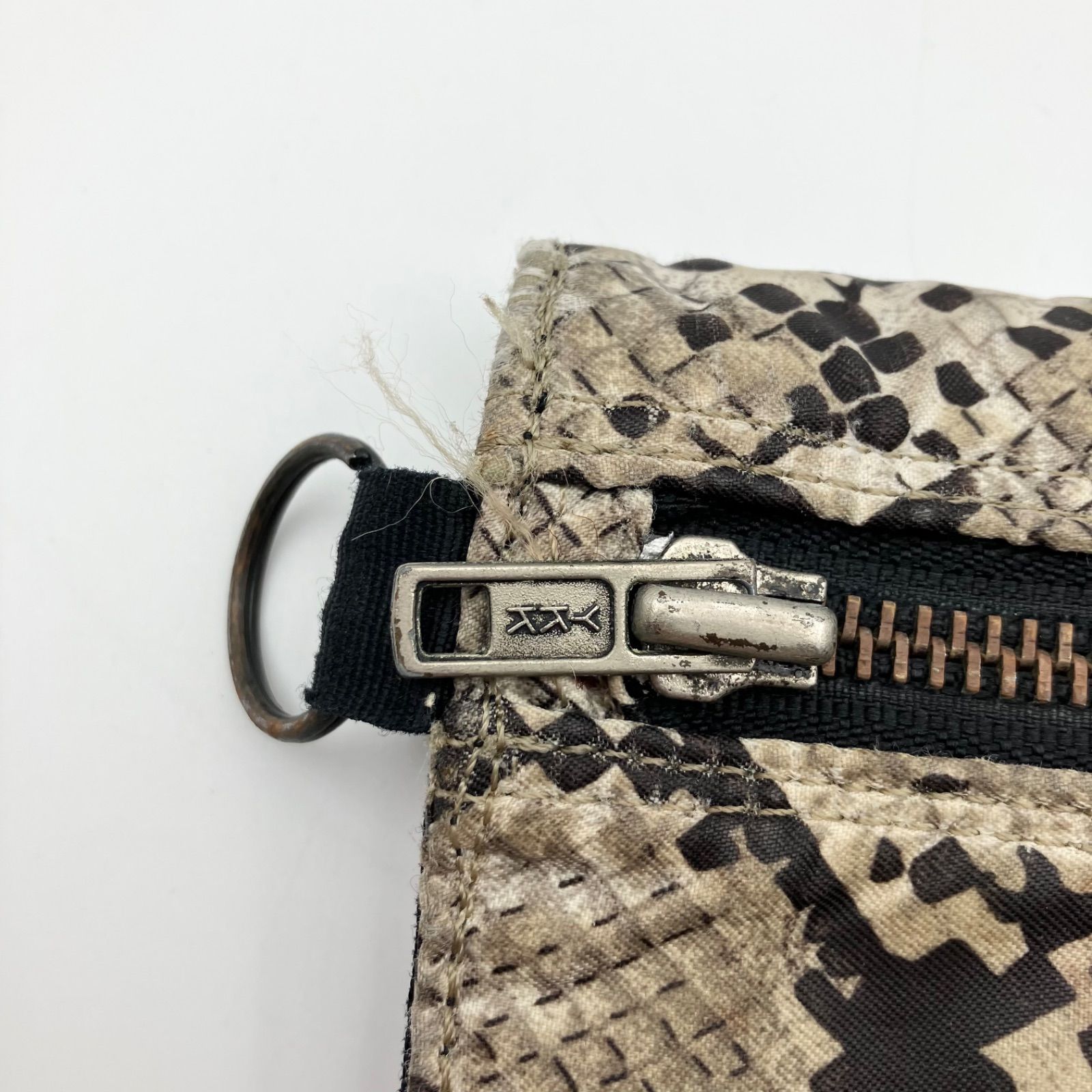 HEAD PORTER ヘッドポーター パイソン柄 長財布 三つ折り