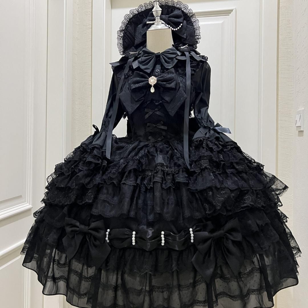 25年 コスプレ ドレス ロリータセット 仮装 オリジナル 洋服 ロリータ ワンピース 撮影会 舞台 イベント 618-16