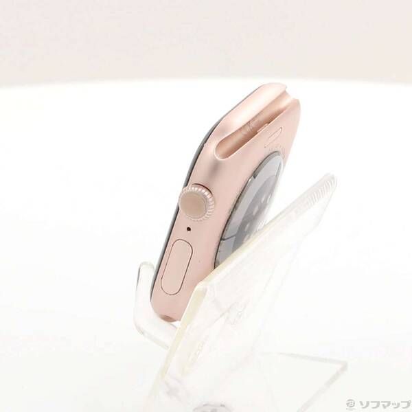 〔 品〕 Apple Watch Series 10 GPS 46mm ローズゴールドアルミニウムケース バンド無し 198