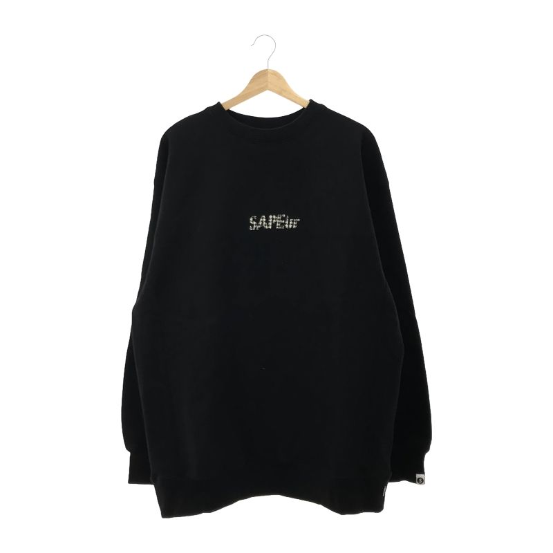 【値下げしました】SAPEur サプール　スウェット SAPEur スウェット サイズXXL 黒 千鳥ロゴ サプール[91]-小売店