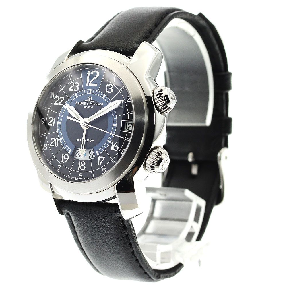 ボーム＆メルシェ Baume & Mercier 65322 ケープランド アラーム GMT  