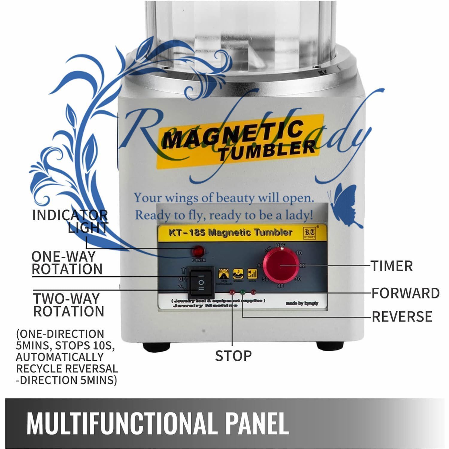 2000rpmミニジュエリーロータリーグラインダータンブラー