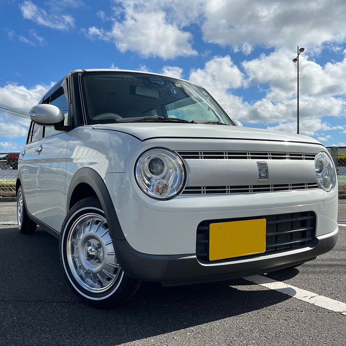 軽用 軽自動車 タイヤホイール 4本セット ホワイトリボン NANKANG RX615 155 65R14 バウンティー NOEL ノエル