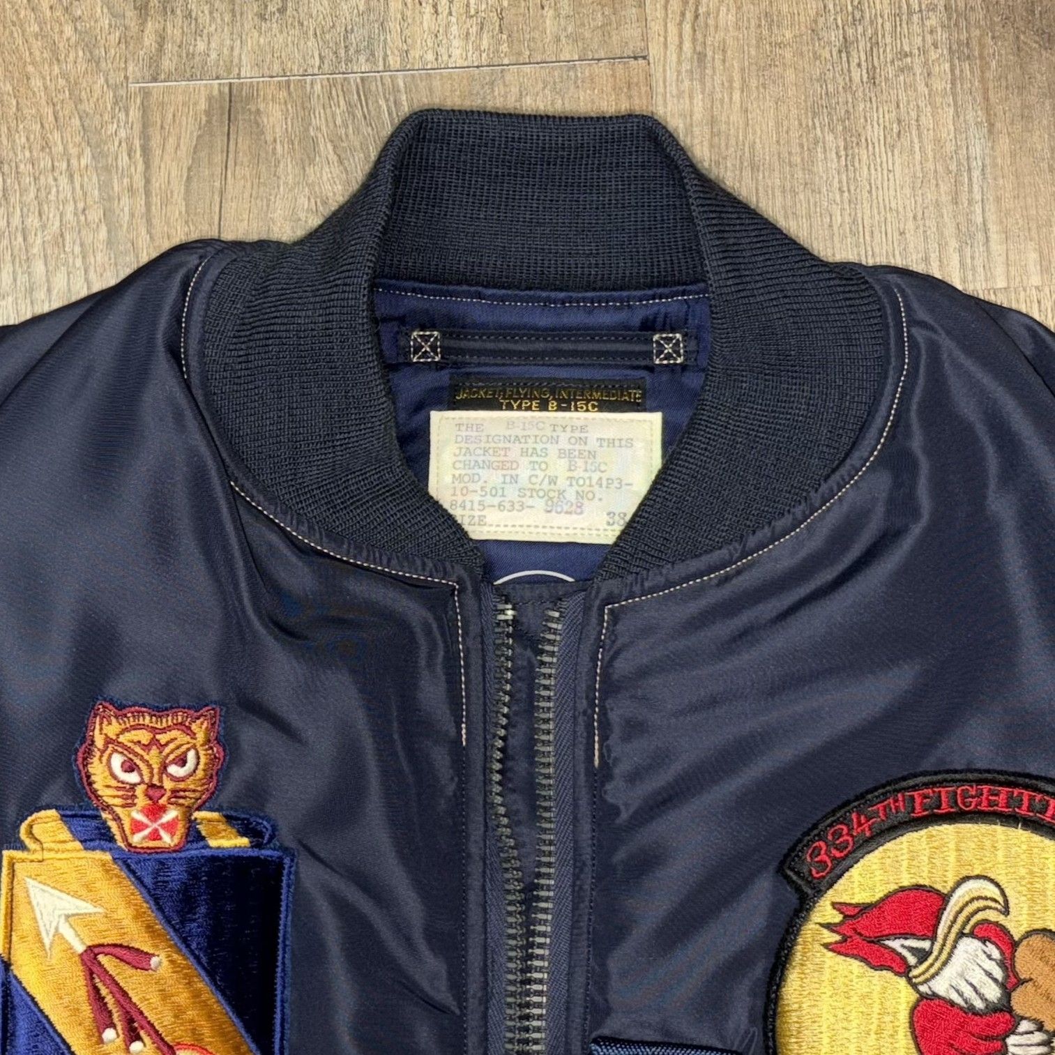 バズリクソンズ フライトジャケット B-15C(MOD.)スコードロン