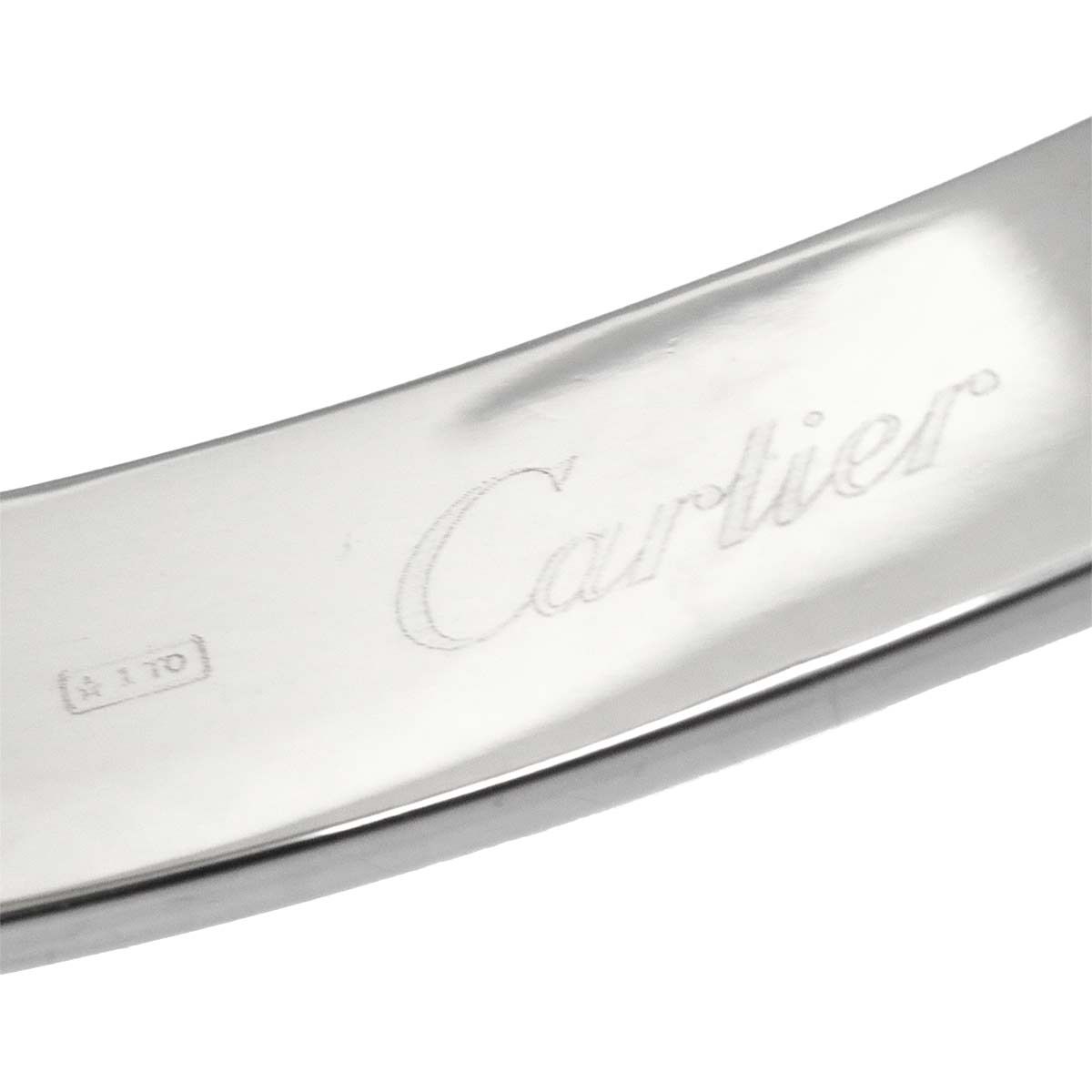 カルティエ Cartier ラブ ブレス #16 K18 WG ホワイトゴールド 750