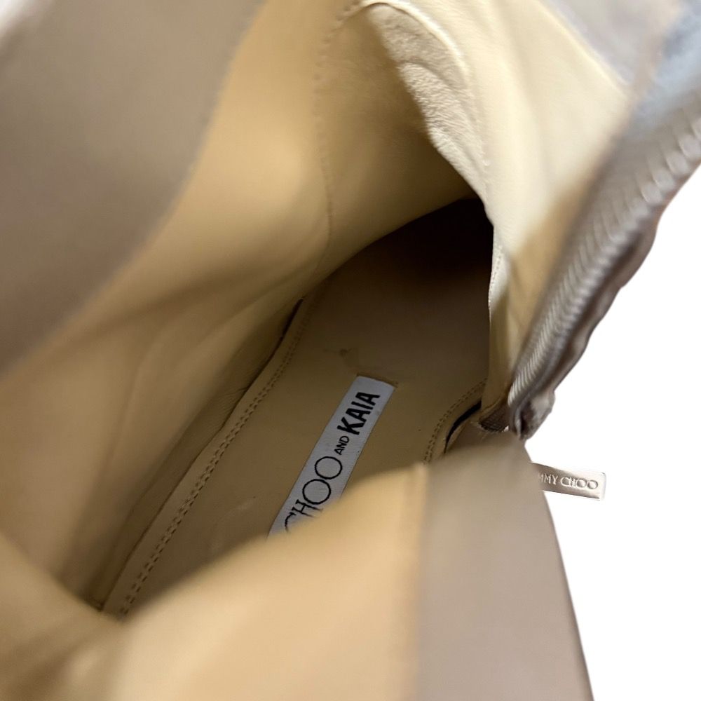 美品 JIMMY CHOO AND KAIA ジミーチュウ スエード ヒールブーツ  