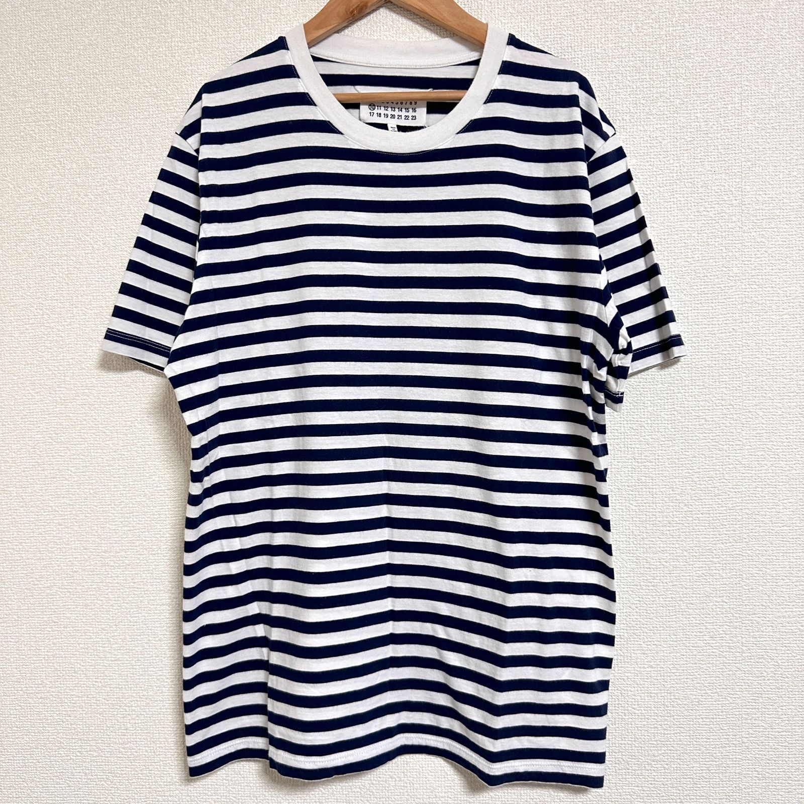 M 新品 メゾンマルジェラ 3パック Tシャツ ボーダー パックT M 新品 メゾンマルジェラ 3パック Tシャツ ボーダー 3枚セット パック