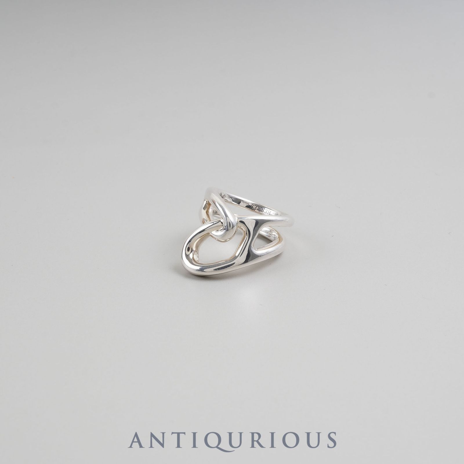 入手困難新品未使用Hermes パンク 3連リング SV925