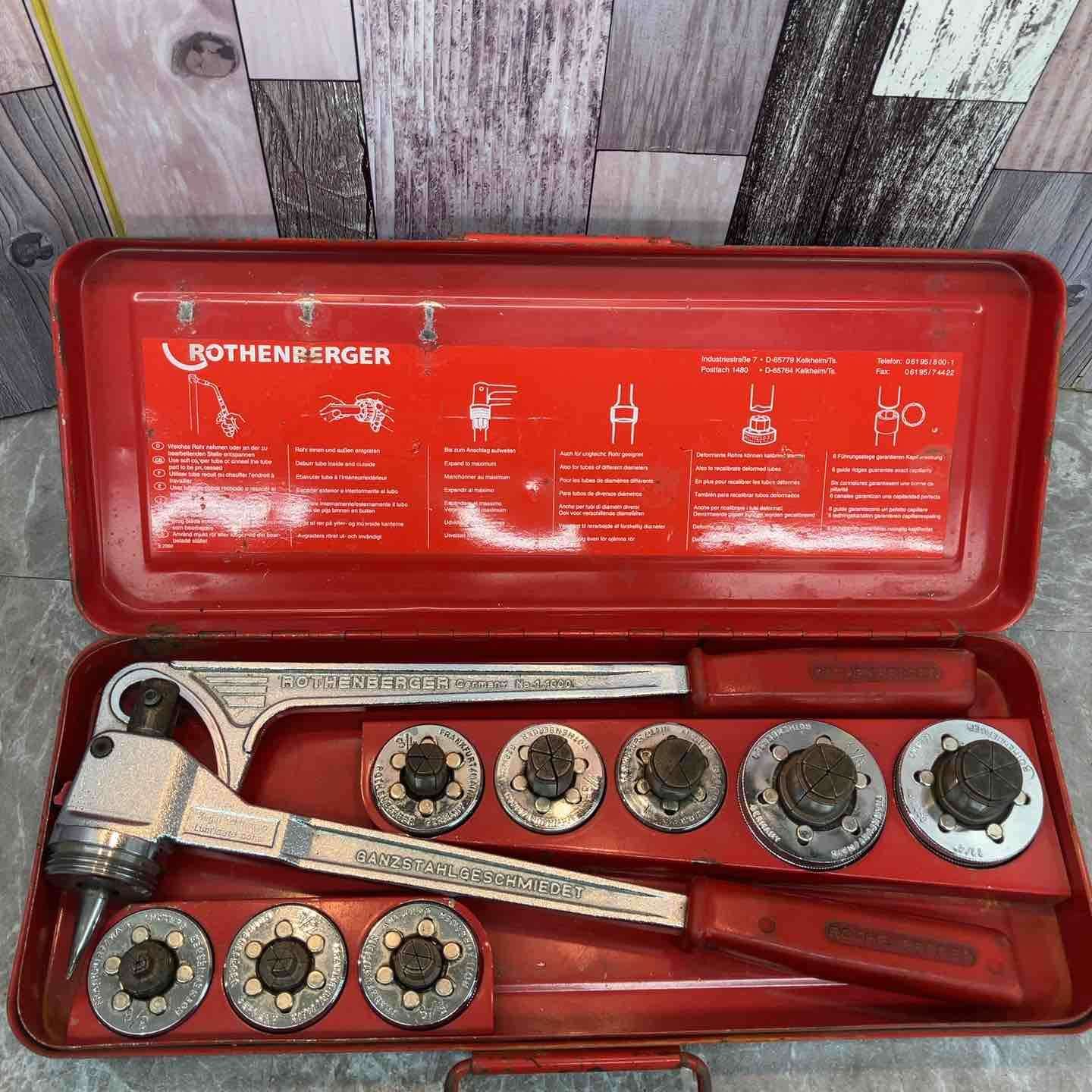 ROTHENBERGER ローテンベルガー No.1.1000 チューブエキスパンダー 八潮店