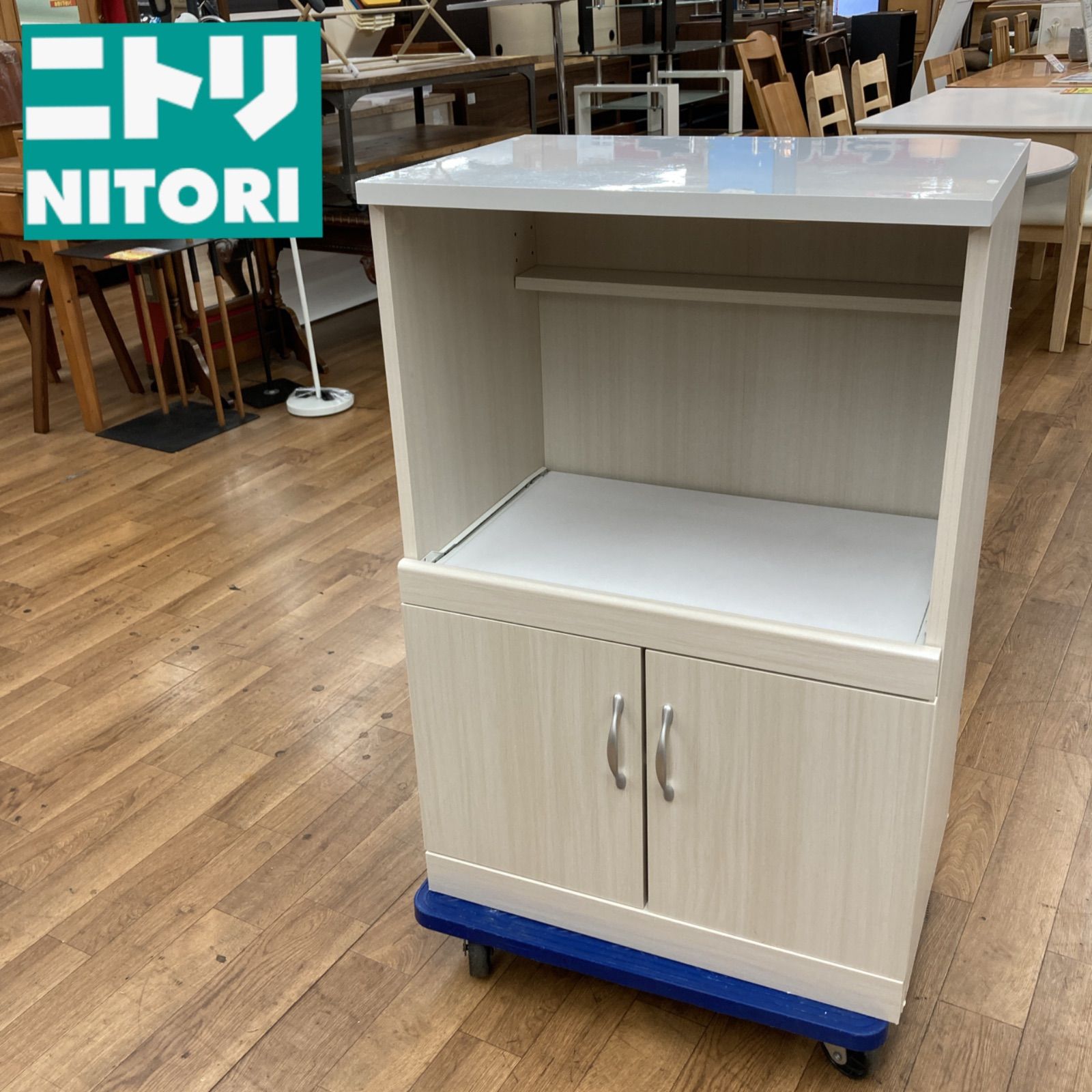 S024 NITORI ニトリ キッチン収納 キッチン台 ブリエ 幅60cm