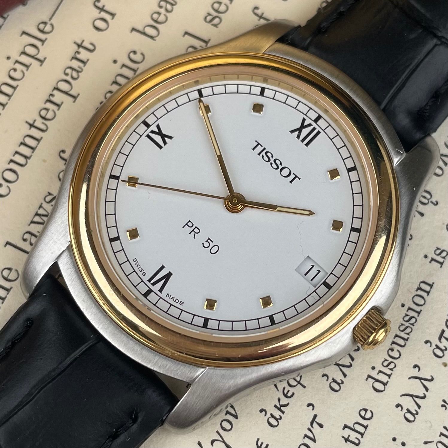 ティソ PR50 J176/276k 可動品 TISSOT SINCE1853 コンビ メンズサイズ