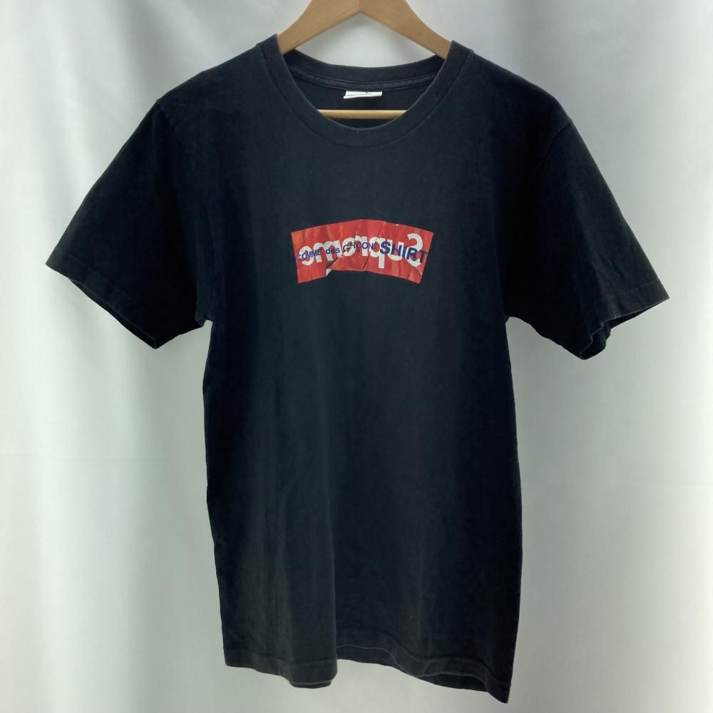 中古】Supreme×COMME des GARCONS SHIRT Box Logo Tee サイズM