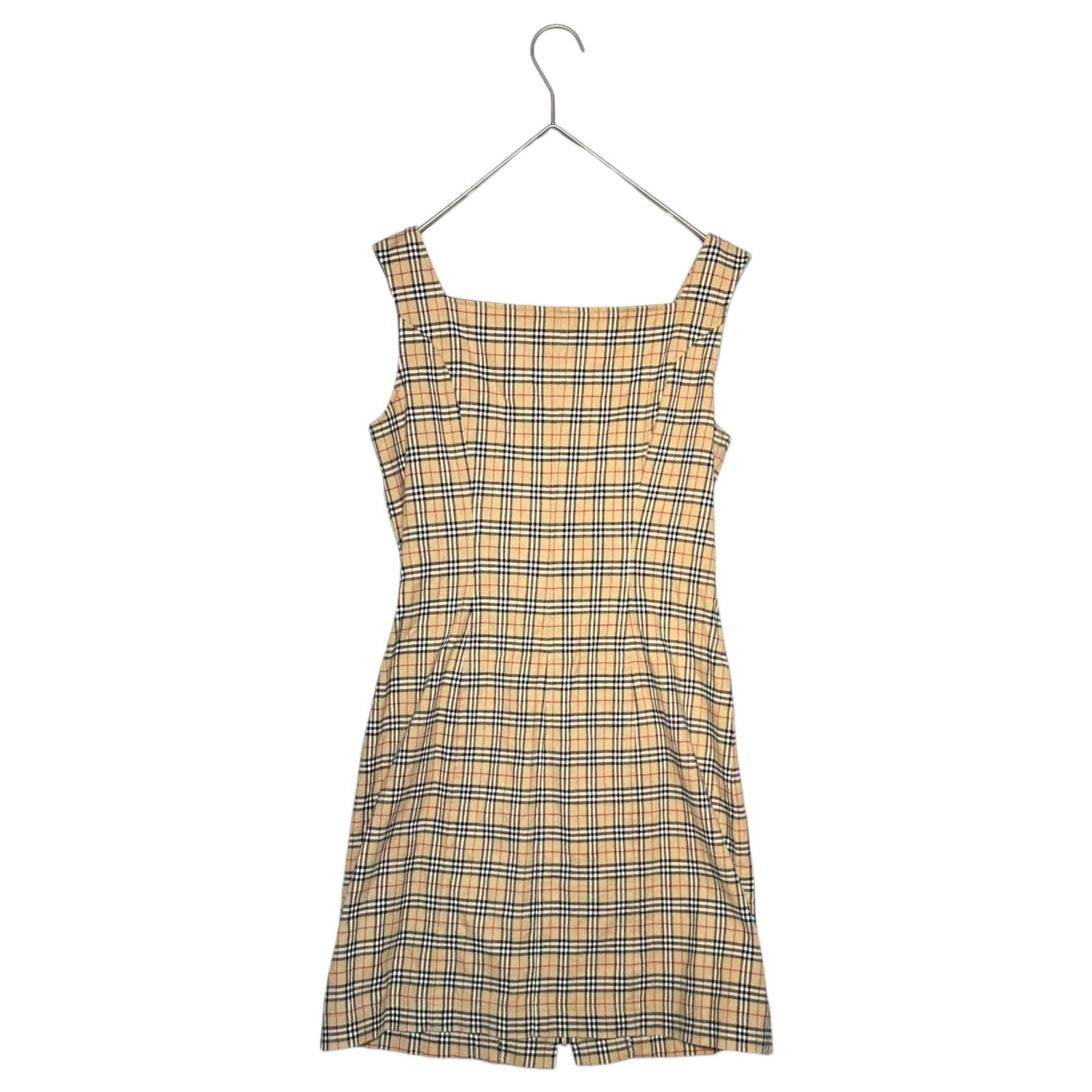 バーバリーブルレーベルノースリーブ ミニワンピース BURBERRY BLUE LABEL(バーバリーブルーレーベル) Center Zip Nova