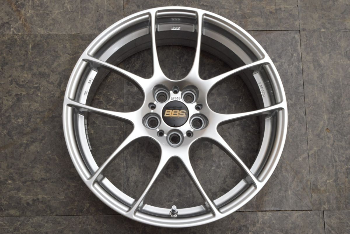鍛造1ピース 美品】BBS RF507 17in 7J +48 PCD100 1本販売 レクサス CT 