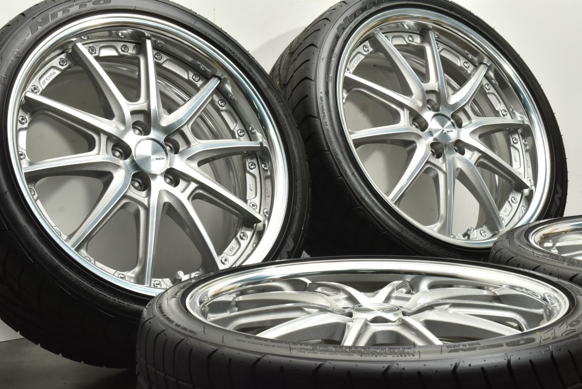 ワークエモーションD9R 225/40/18 PCD100 2本セット WORK エモーション