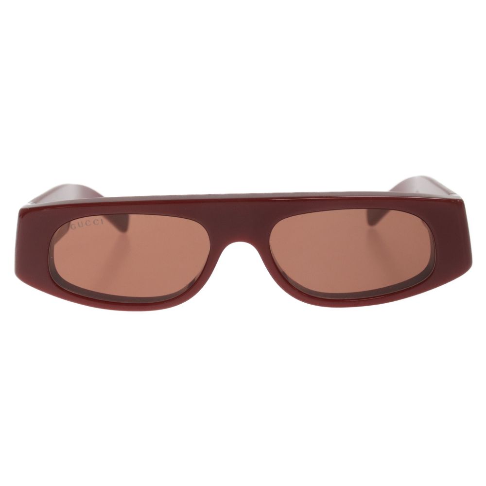 GUCCI (グッチ) サイドロゴ装飾 サングラス レッドxブラック GG1771S