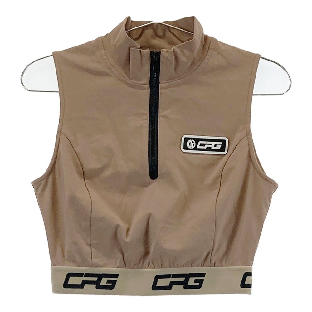 サイズ：2 CPG GOLF シーピージーゴルフ クロップド ノースリーブT