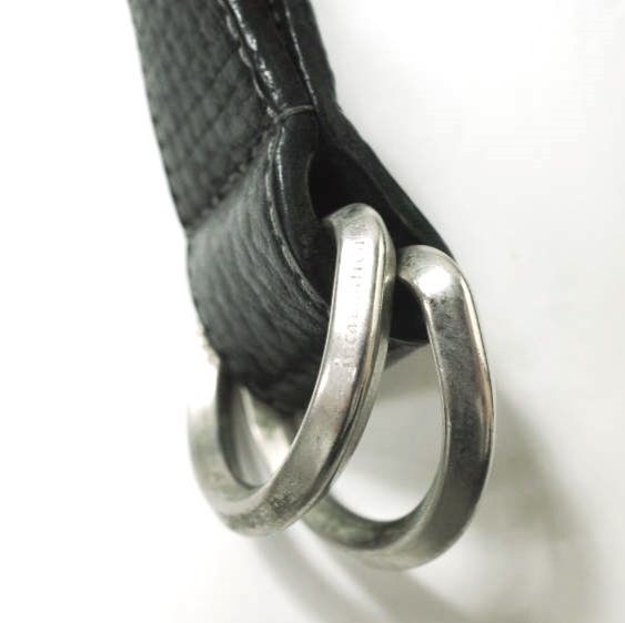 incarnation インカネーション CALF LEATHER NARROW BELT with DOUBLE