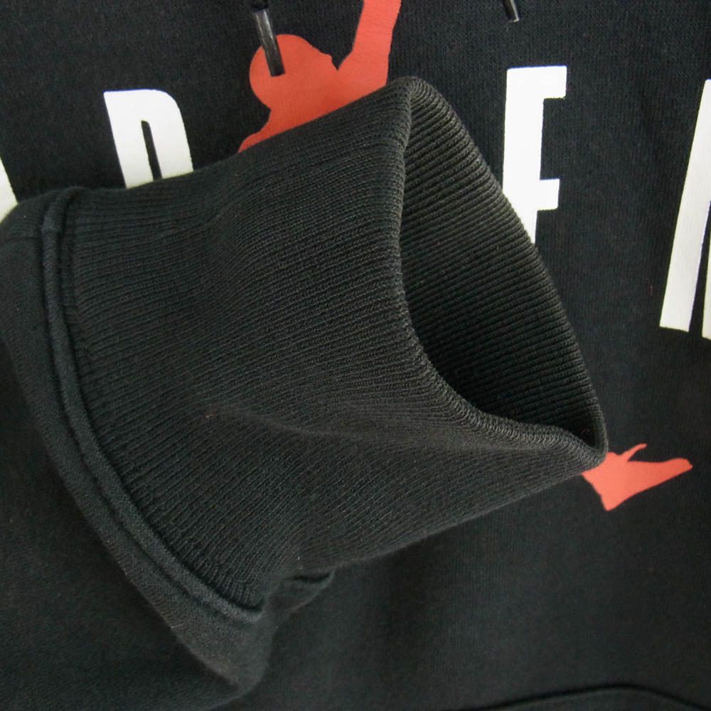 Supreme シュプリーム 24AW 799705-010 × Nike ナイキ Jordan Hooded Sweatshirt ジョーダンブランド ロゴプリント プルオーバー パーカー フーディ ブラック系 M【中古】 Supreme シュプリーム 24AW 799705-010 × Nike ナイキ Jordan Hooded
