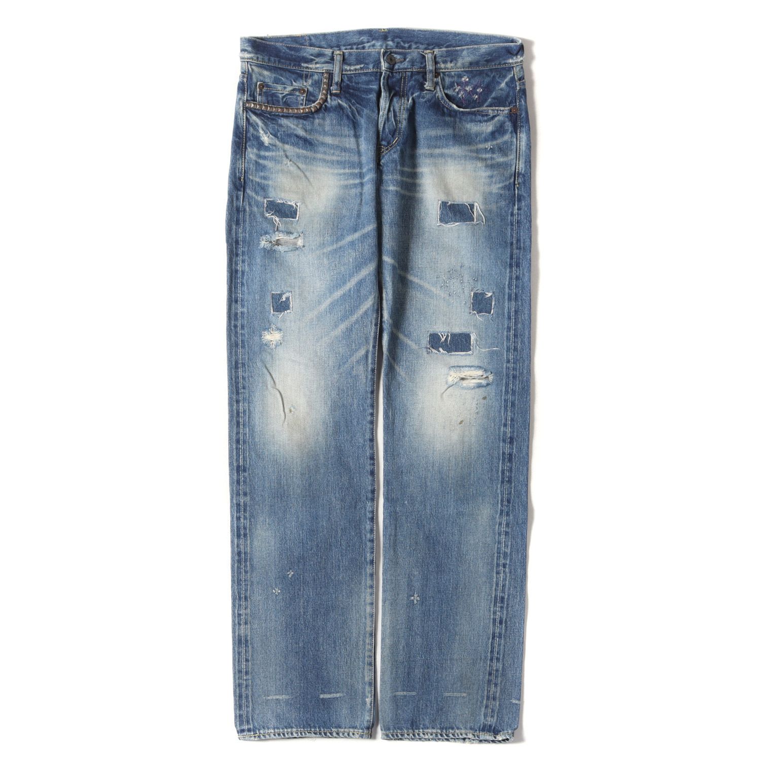 HYSTERIC GLAMOUR ヒステリックグラマー パンツ サイズ:32 SP加工 小窓 