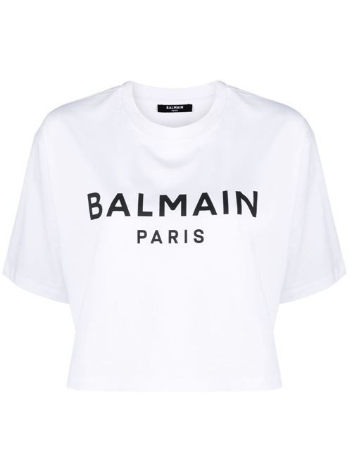 バルマン クロップド Tシャツ ホワイト 新品未使用 STAMP 