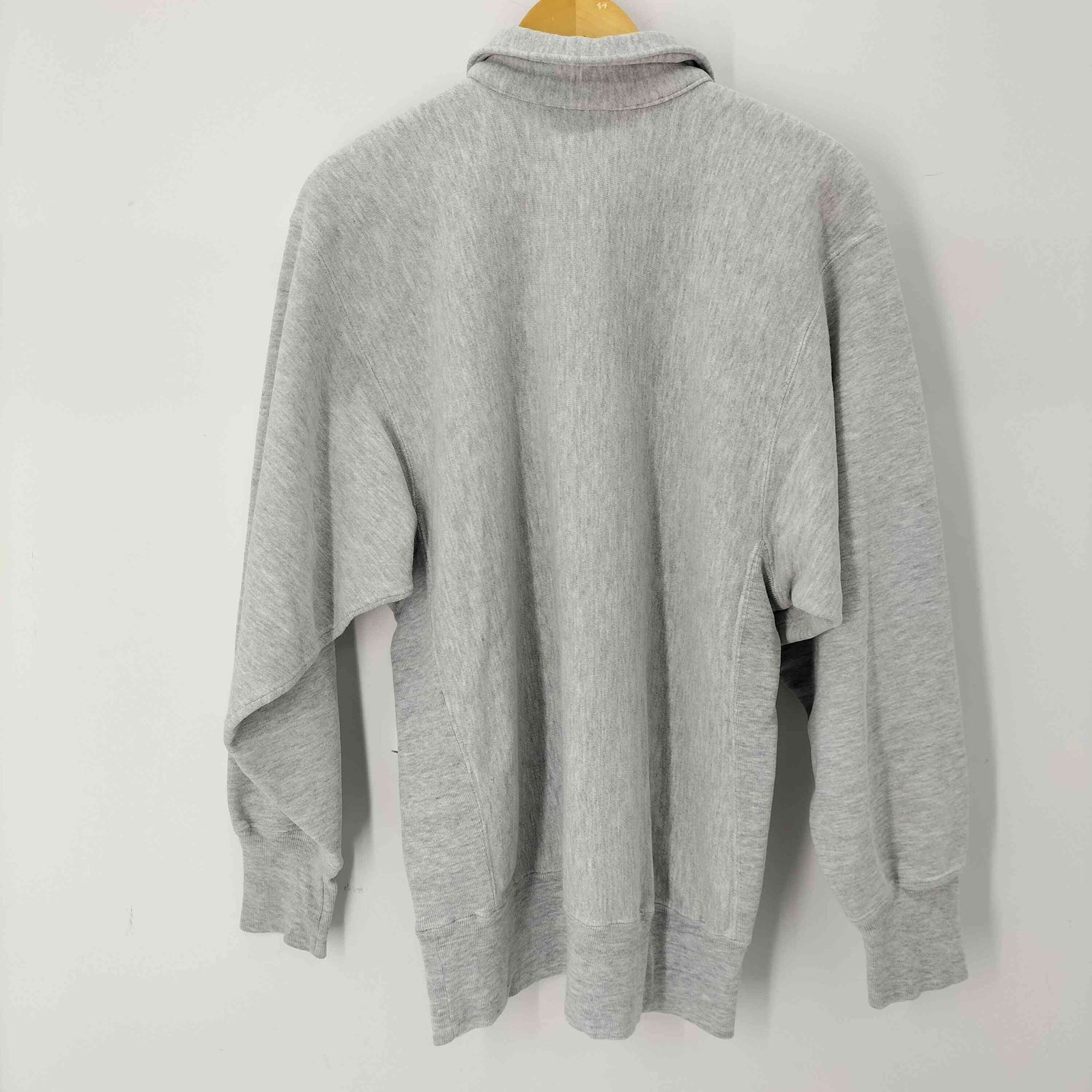 Champion(チャンピオン) 90S MADE IN USA 刺繍タグ ハーフスナップスウェット メンズ import：XL 【中古】【ブランド古着バズストア】 チャンピオン Champion 90S MADE IN USA 刺繍タグ ハーフスナップ