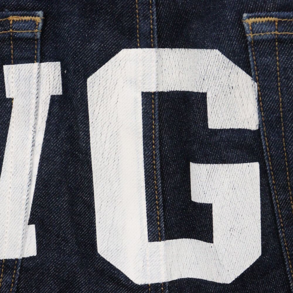 A BATHING APE アベイシングエイプ 20AW シャークストレッチデニムパンツ 001DPG201001X ネイビー A BATHING APE (アベイシングエイプ) 20AW シャークストレッチデニム