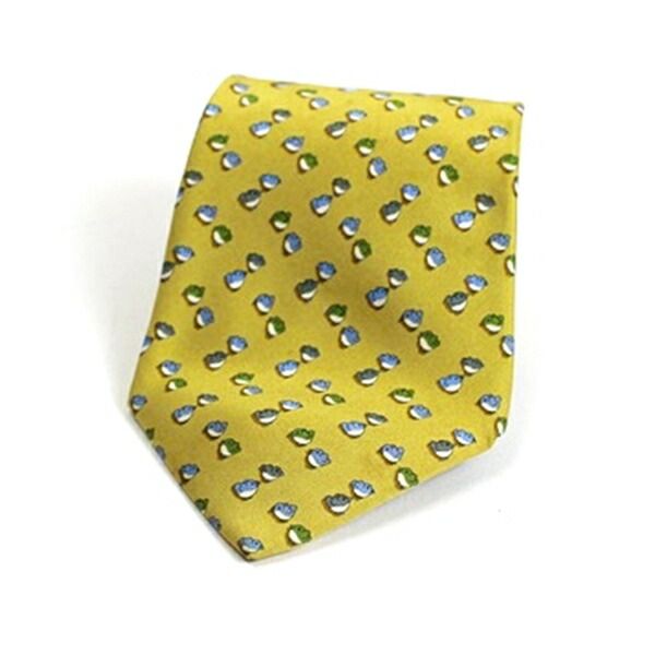 新品！未使用！Salvatore Ferragamo シルク ネクタイ サルバトーレフェラガモ シルク ネクタイ 中古 Aランク Salvatore