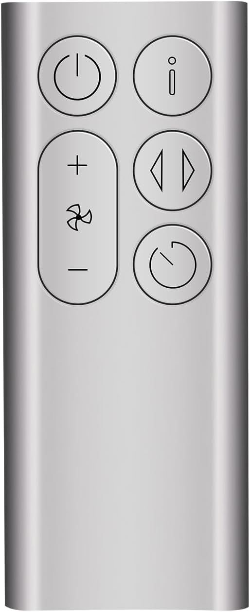 【在庫処分】BP01 代用ファンリモコン 互換 ダイソン DYSON タワーファン 加湿器 空気清浄機 設定不要 操作簡単 敏感反応 (BP01 シルバー)
