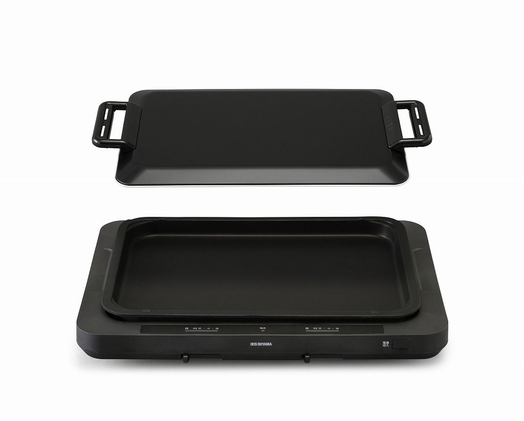 アイリスオーヤマ 左右温調ホットプレート1枚
