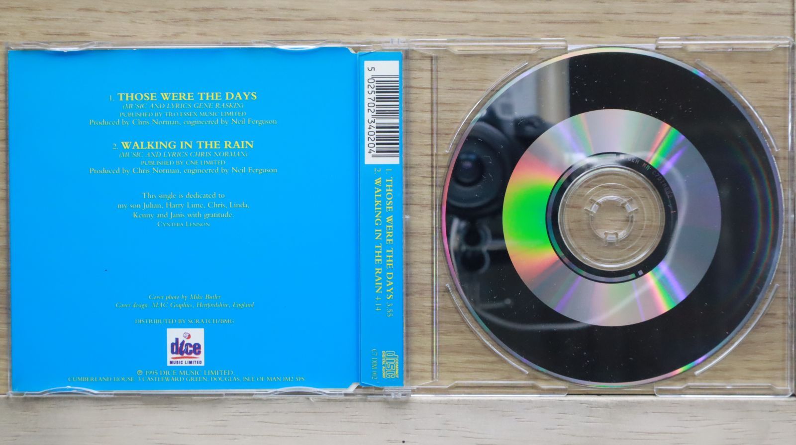 John シンシア・レノン著　初版　帯付き 中古CD☆シンシア・レノン/Lennon Cynthia□ Those Were the