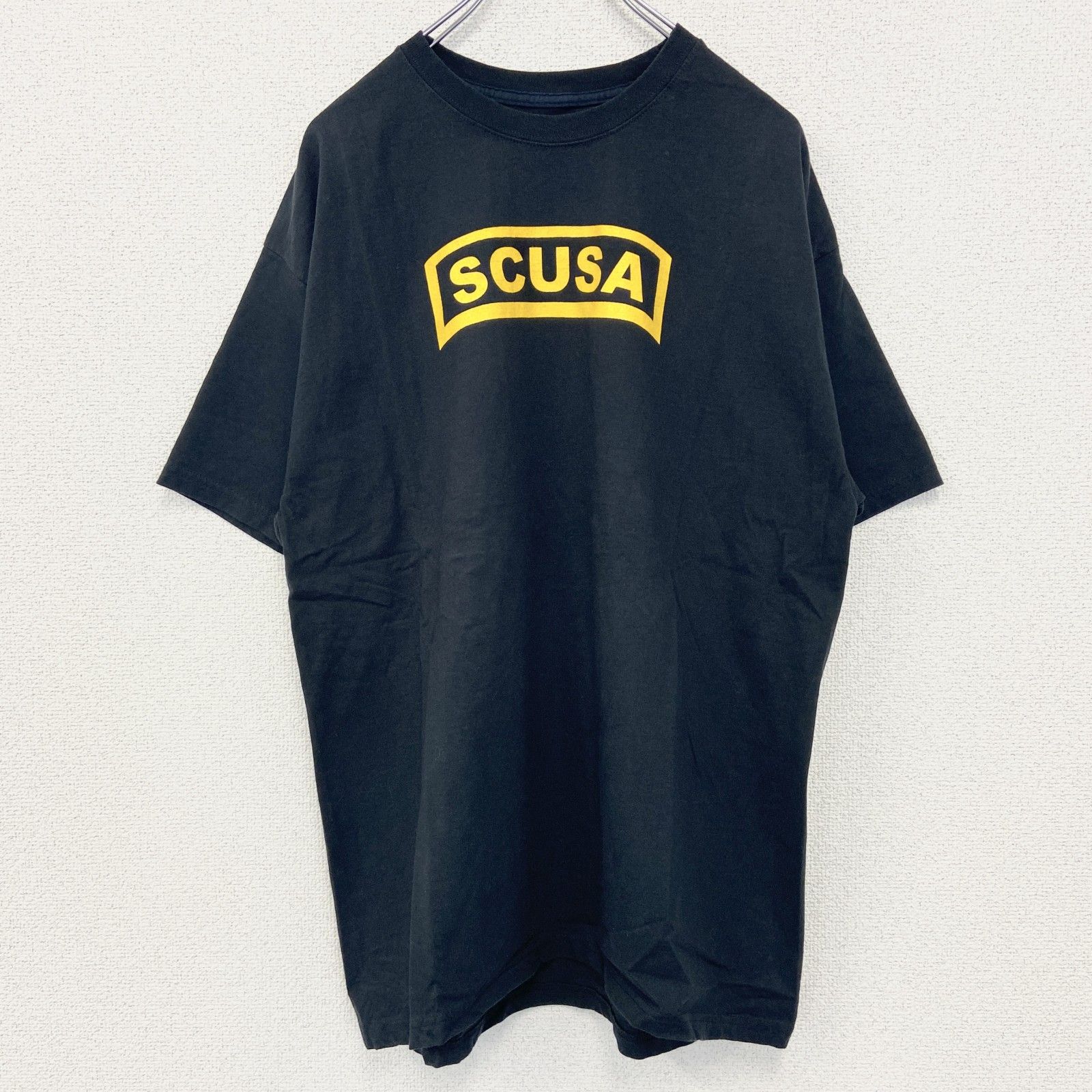 古着 used champion チャンピオン 半袖プリントTシャツ SCUSA