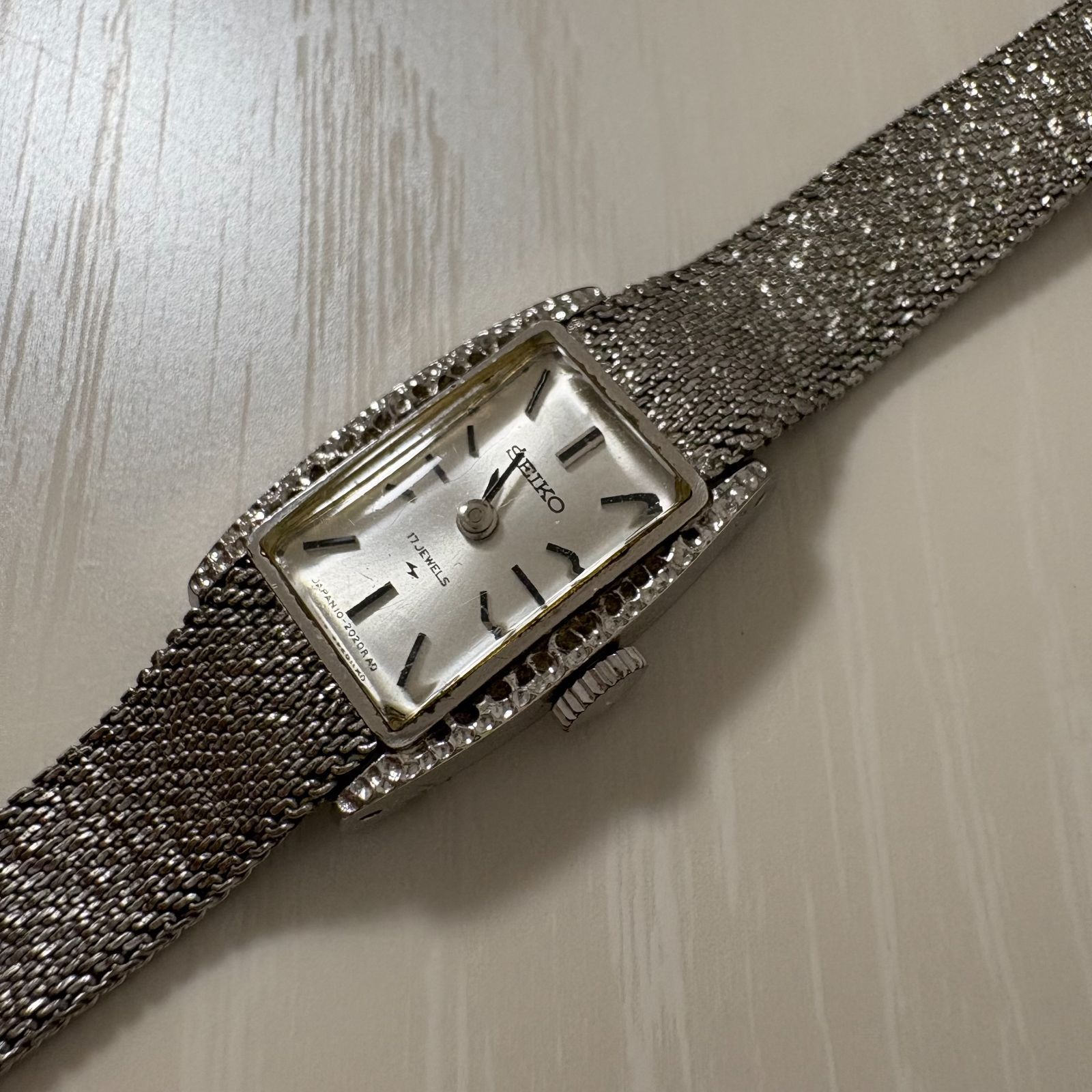 SEIKO セイコー 17JEWELS 10-3580 腕時計 アナログ(手巻き) シルバー