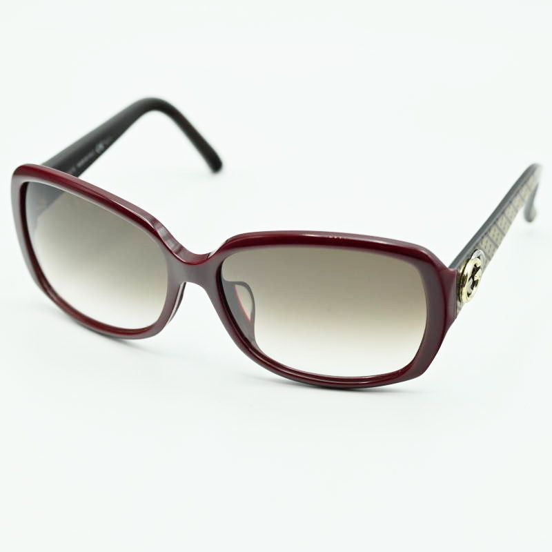 GUCCI グッチ サイド インターロッキングGG セルフレーム サングラス GG3178|K|S ボルドー|シルバーxゴールド M10-k070