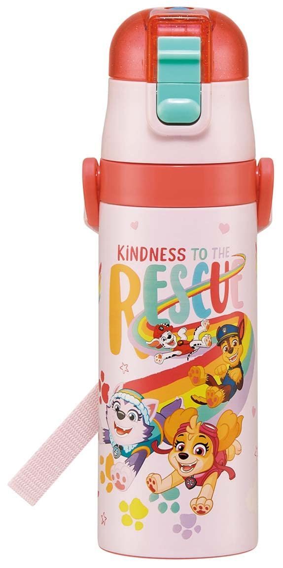 【特価商品】470ml 直飲み パウパトロール レスキュー 23 水筒 子供に優しい軽量タイプ 男の子 保冷専用 ステンレス waterbottle スポーツボトル かわいい 子供用 キッズ 子供 こども スケーター(S