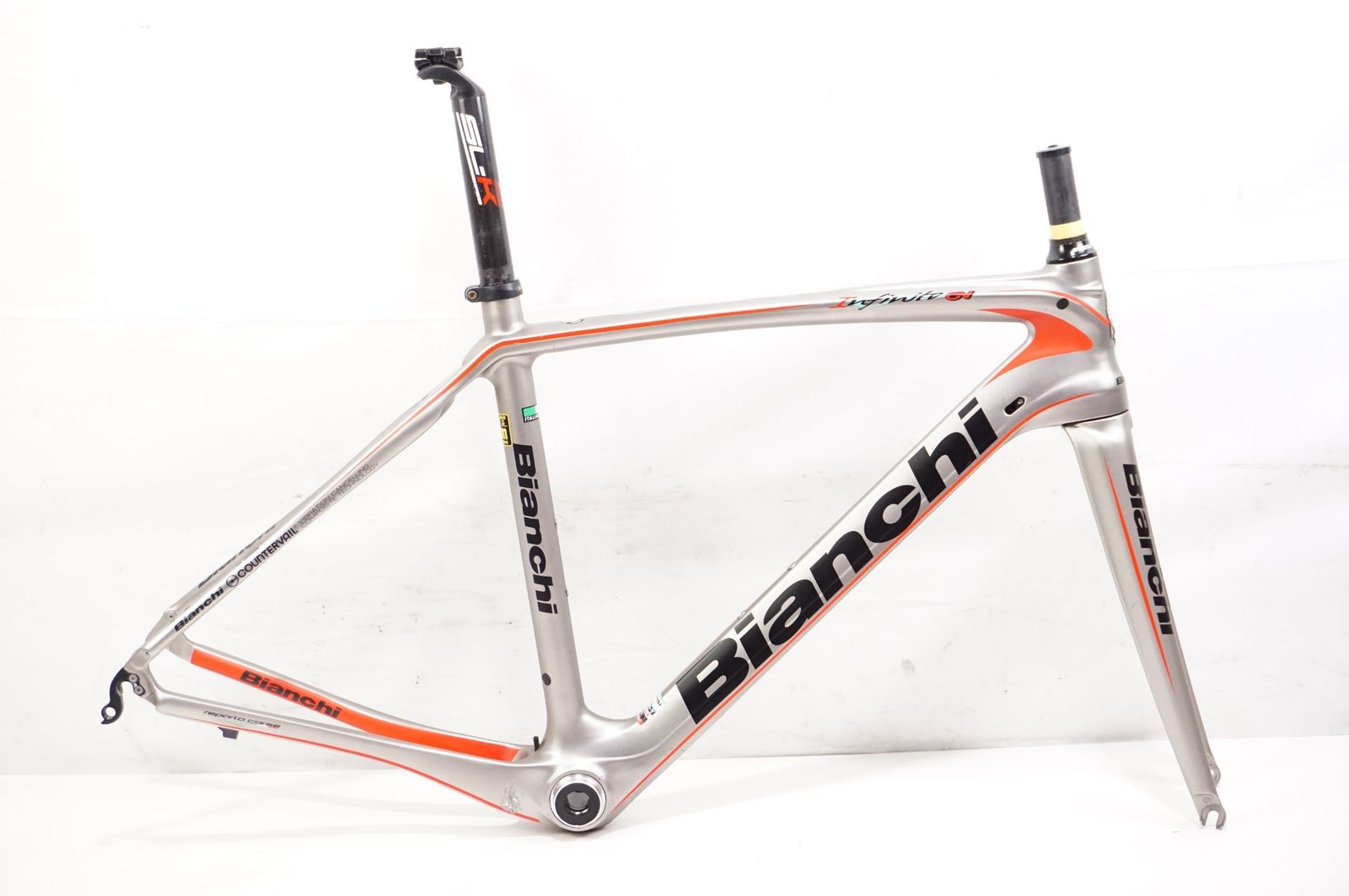 フレームセットBianchi INFINITO シルバー