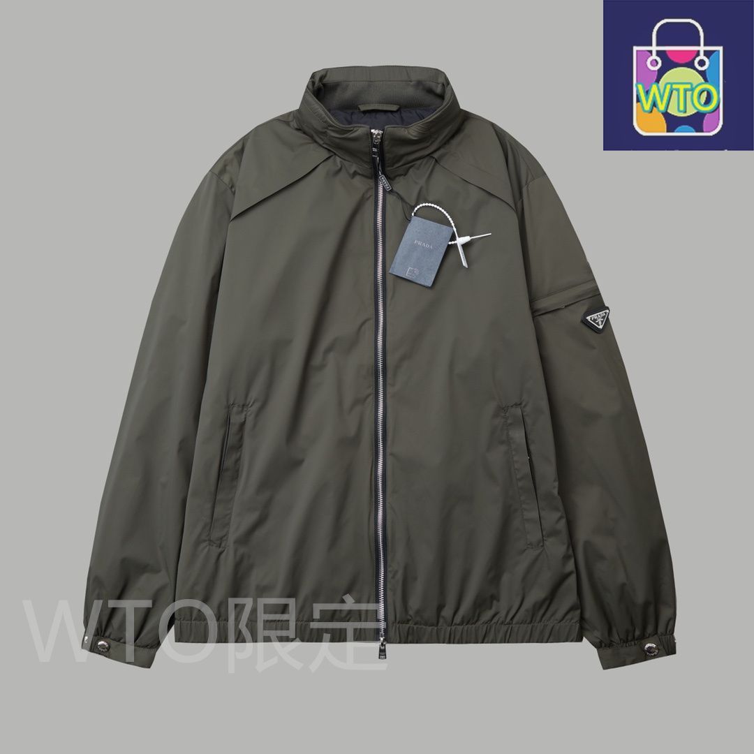 PRADA ナイロンジャケット 22AW】新作 Re-Nylon クロップドジャケット◇プラダ◇ (PRADA