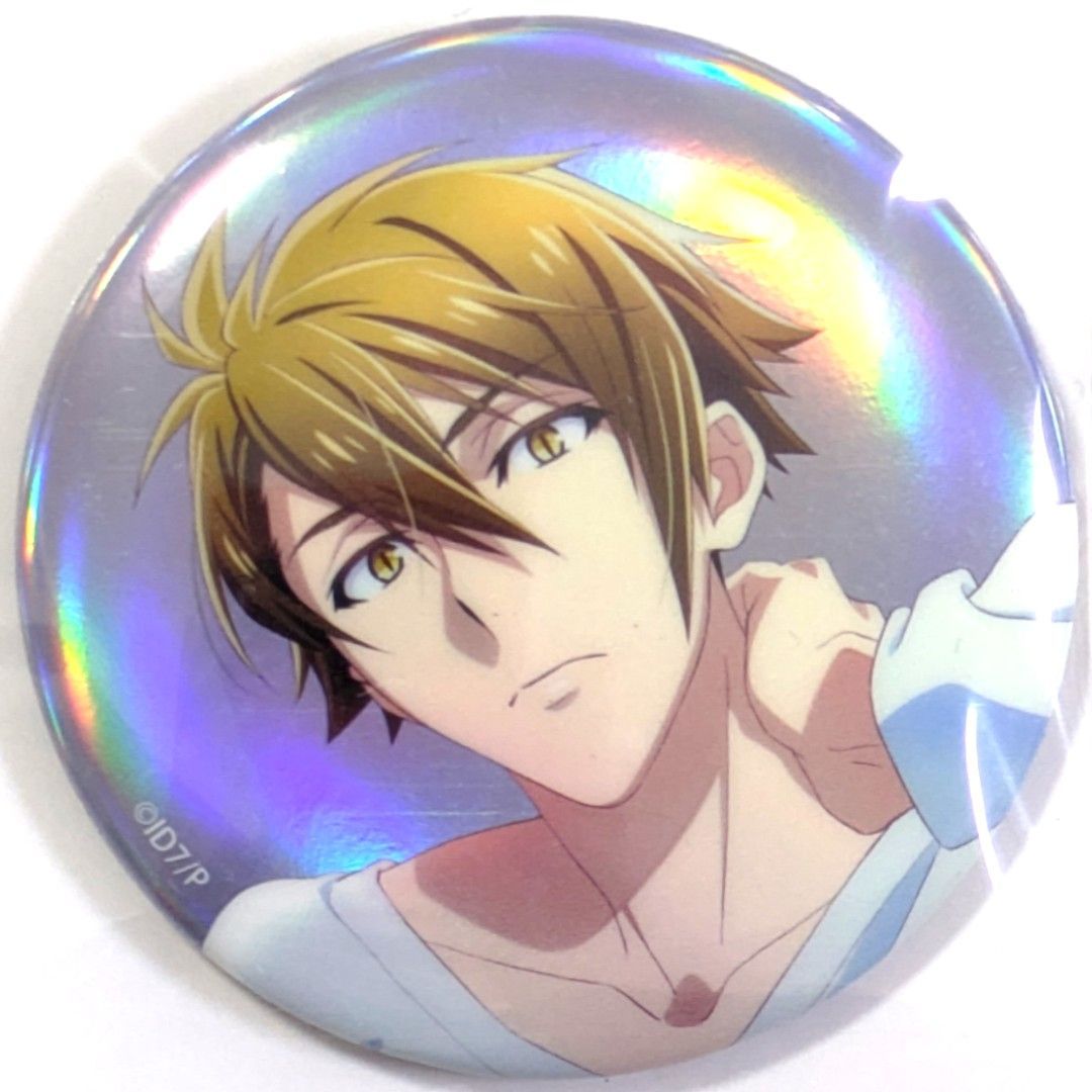 アイナナ 楽　オーロラ缶バッジ 送料無料 24時間以内発送 未開封 八乙女楽 十龍之介 オーロラ缶バッジ