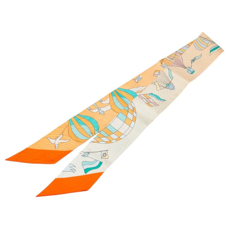 ★新品★ エルメス ツイリー 大空の狂気 2022年春夏 HERMES エルメス スカーフ ツイリー 大空の狂気