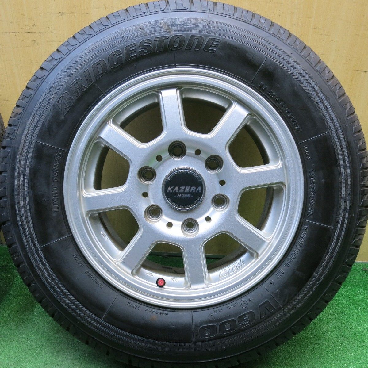 MONZA JAPAN KAZERA 15インチ& 195/80R15 MONZA JAPAN KAZERA 15インチ& 195/80R15