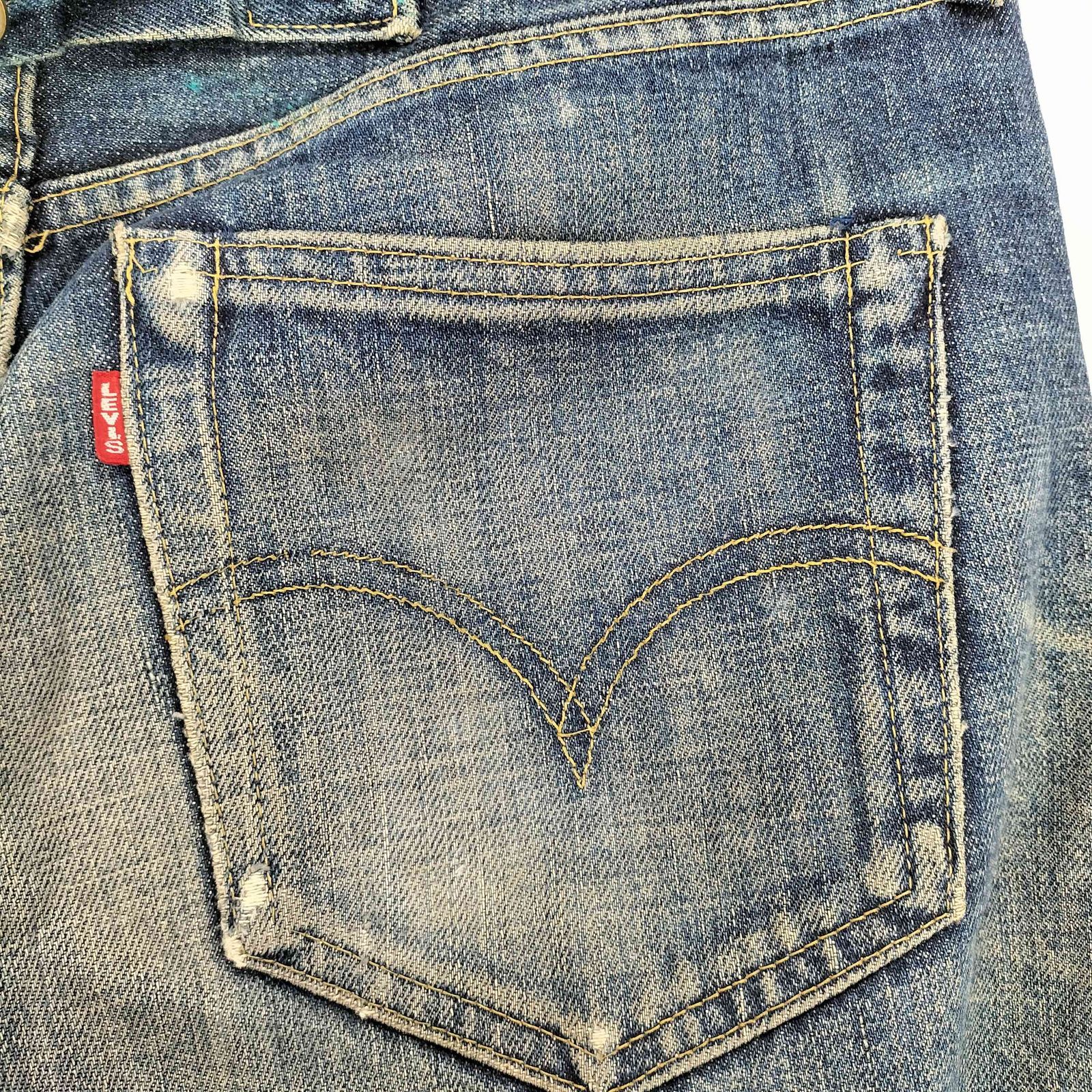 リーバイス Levis 96年製 日本製 702-XX シンチバック ボタンフライ 