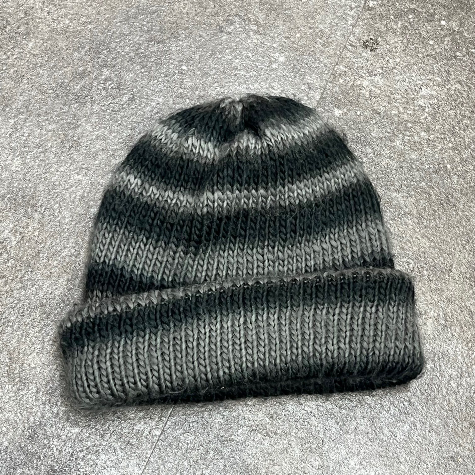 Supreme Ombre Stripe Beanie ブラック 22aw Supreme 22AW Ombre Stripe Beanie オンブル ストライプ 刺繡 ビーニー